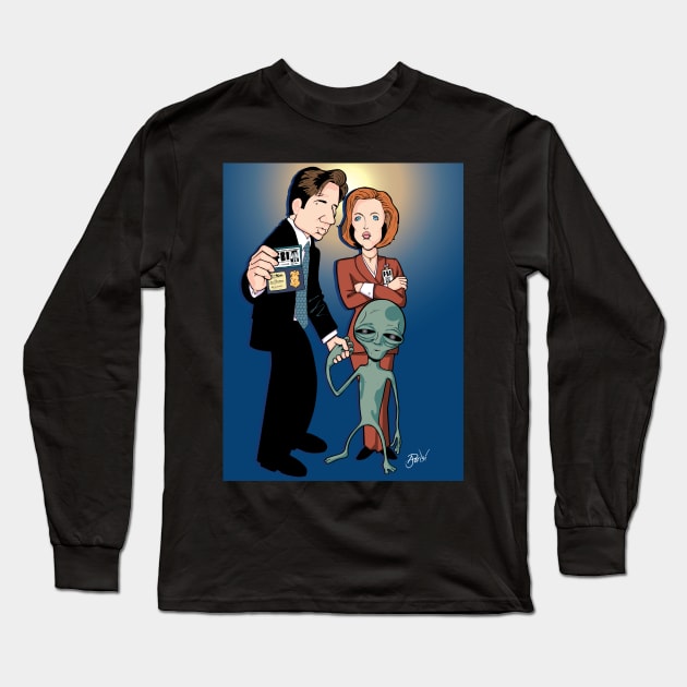 The X Files Long Sleeve T-Shirt by Parisi Studios